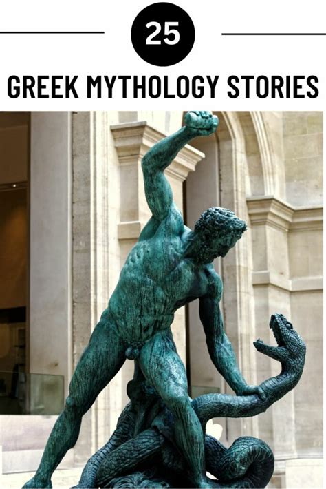 strangest stories of greek mythology|25 Famous Greek Mythology Stories .